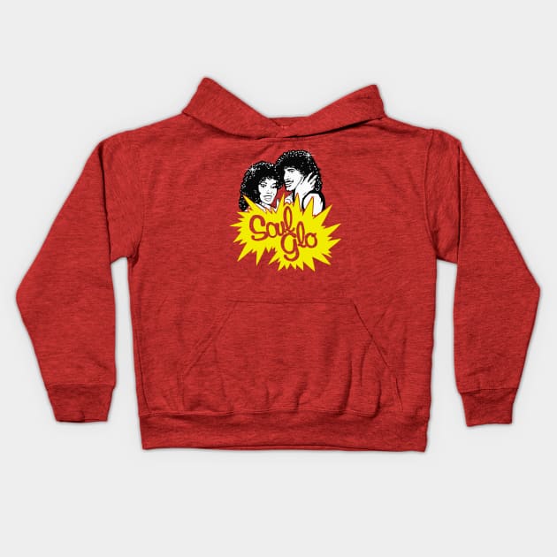 Soul Glo - Let Your Soul Shine Through Kids Hoodie by Clobberbox
